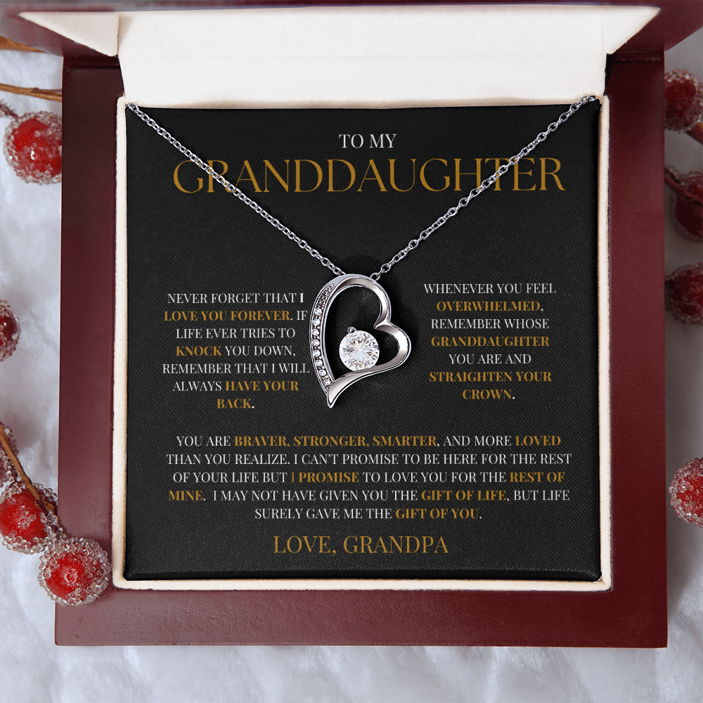 Gift For Granddaughter - From Grandpa