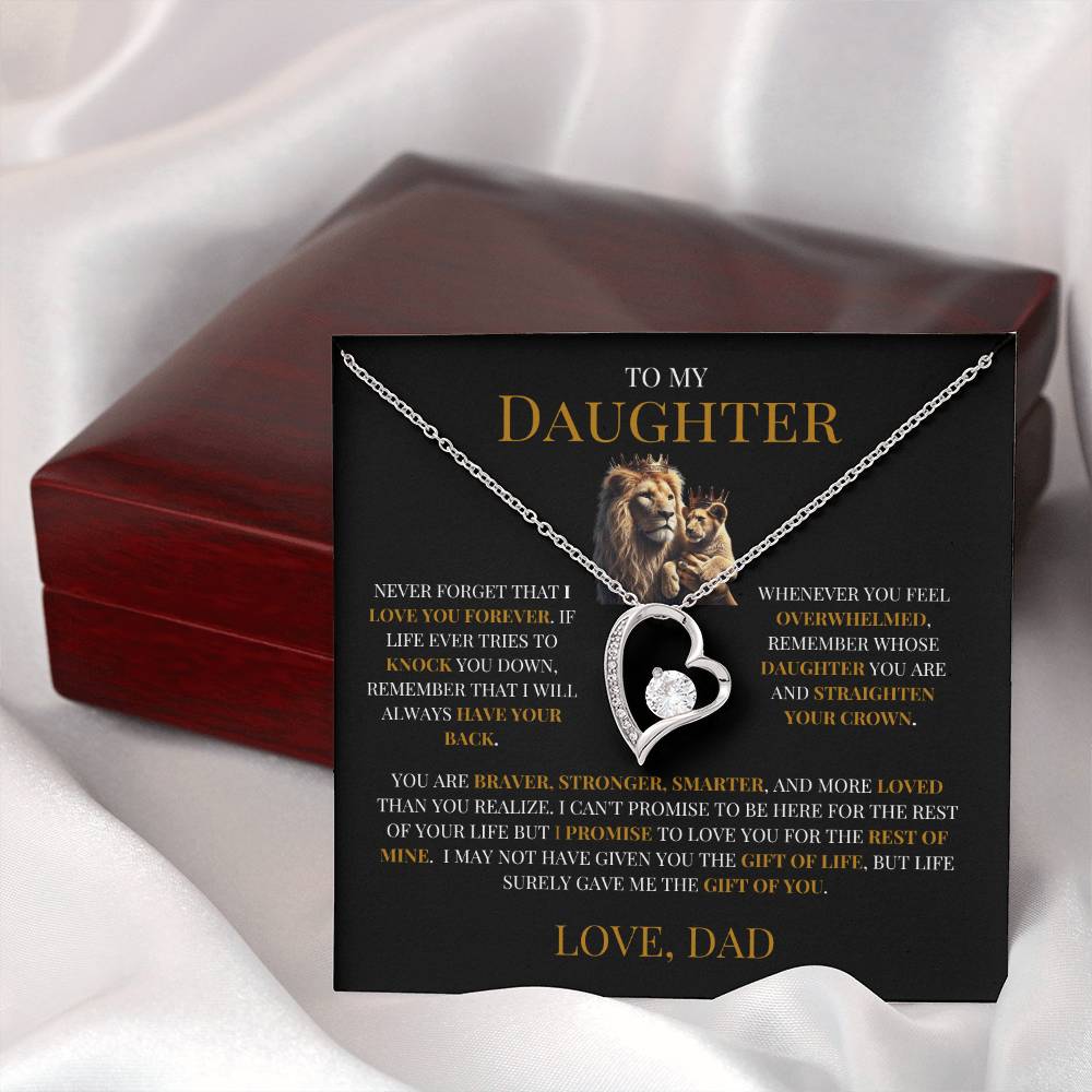 To My Daughter "Eternal Love Necklace" - THE GIFT GIVER