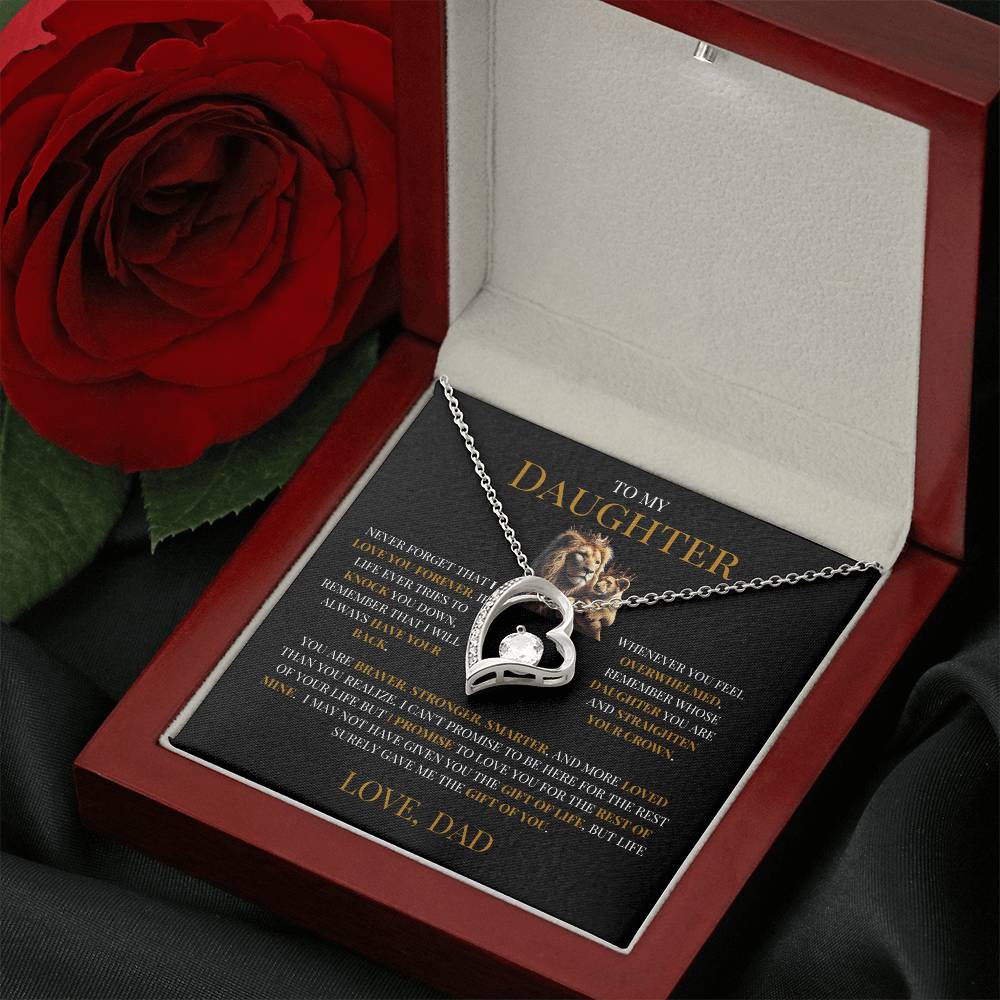 To My Daughter "Eternal Love Necklace" - THE GIFT GIVER