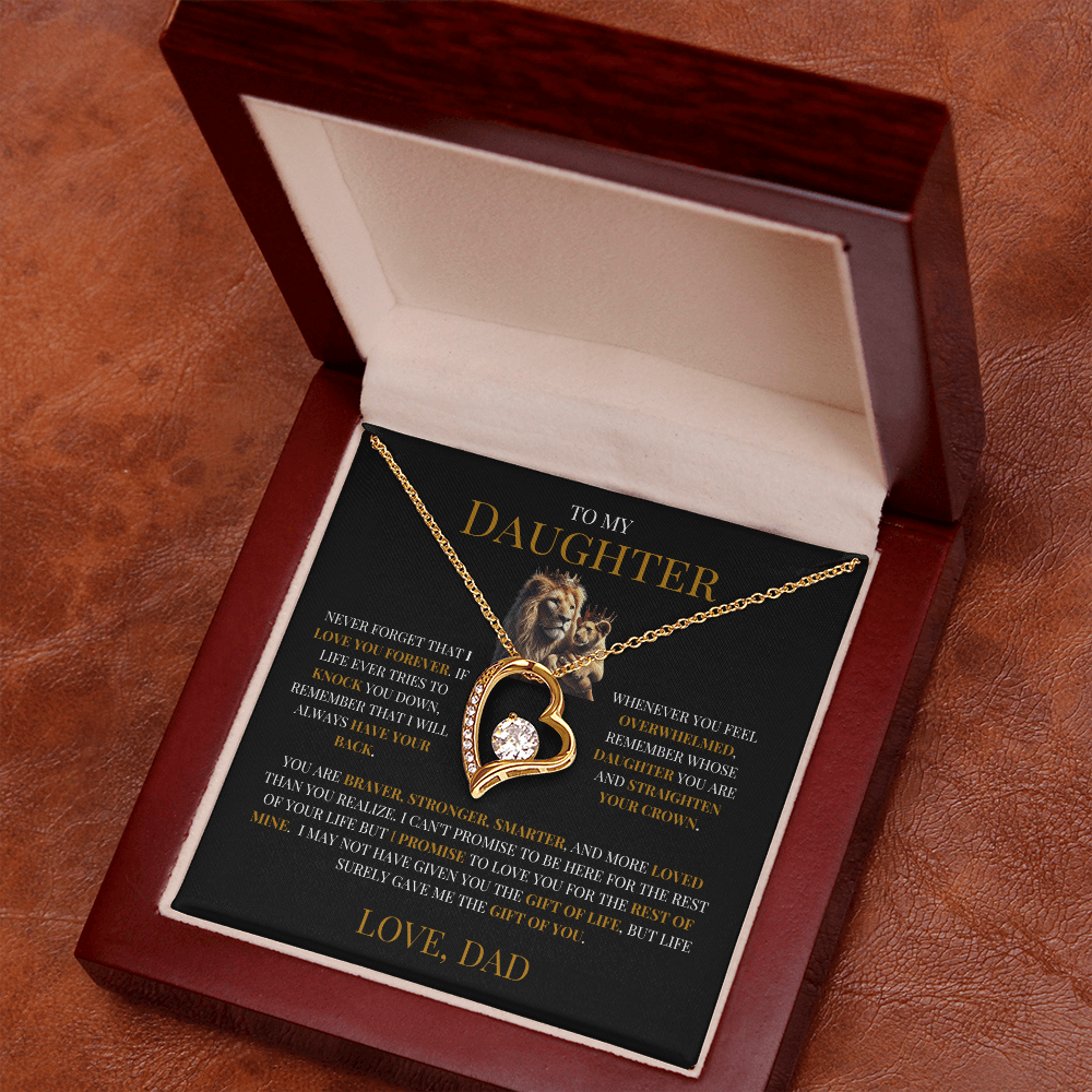 To My Daughter "Eternal Love Necklace" - THE GIFT GIVER