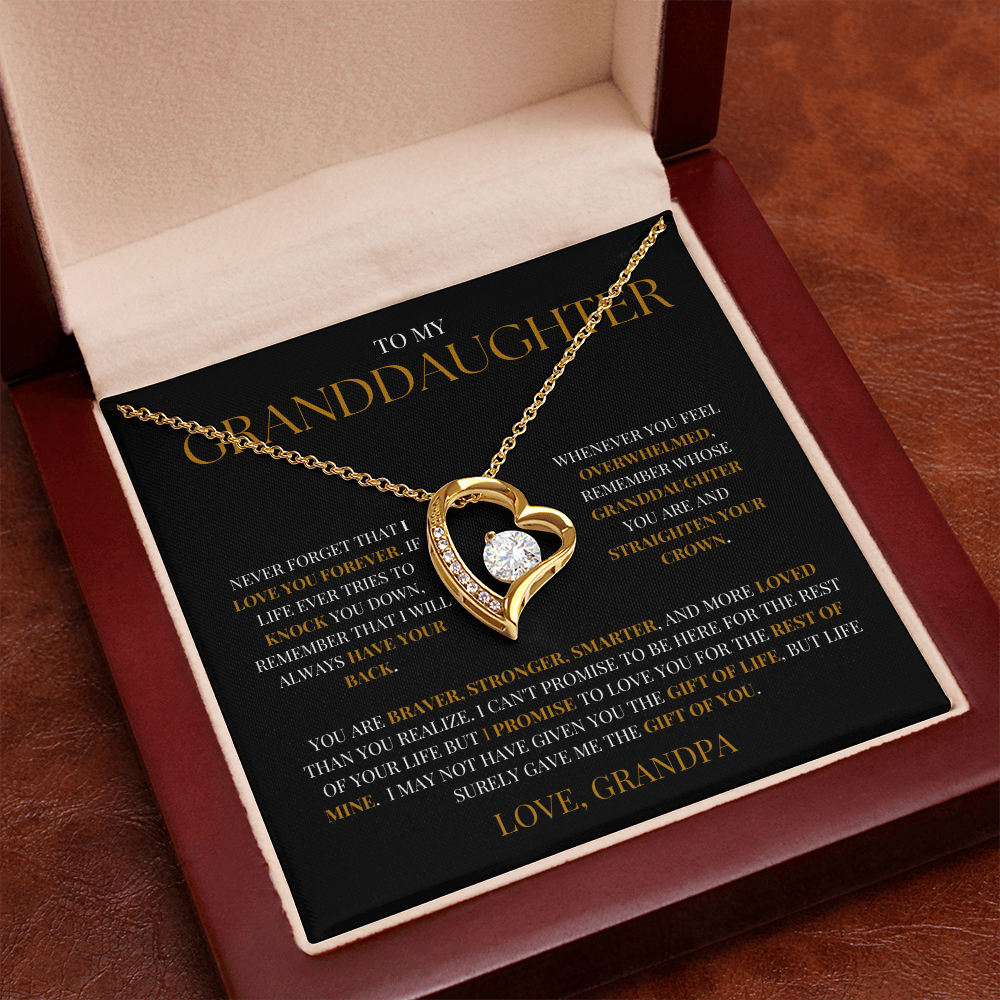 Gift For Granddaughter - From Grandpa