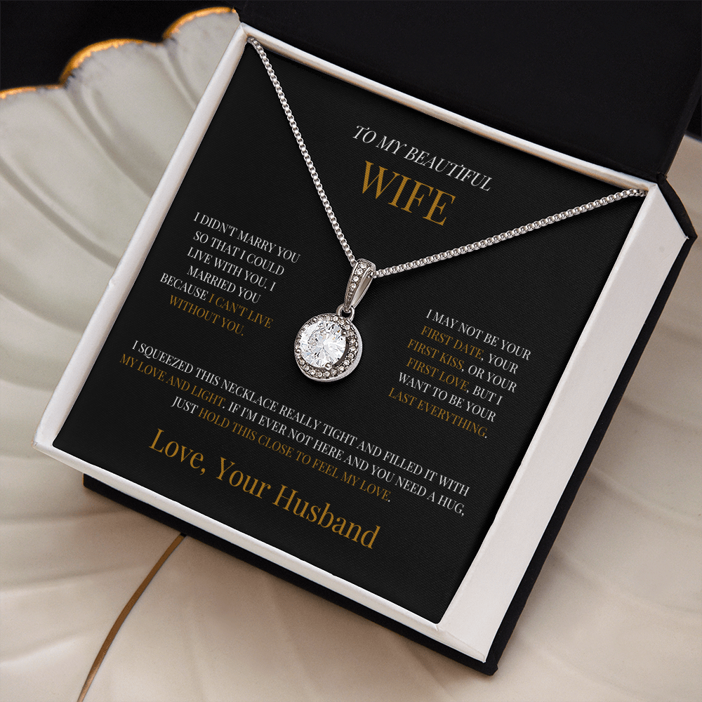 To My Wife "My Love" Necklace - THE GIFT GIVER