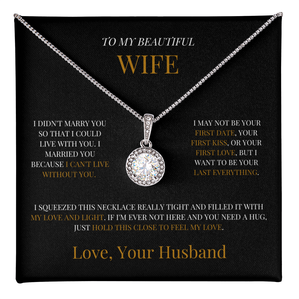 To My Wife "My Love" Necklace - THE GIFT GIVER