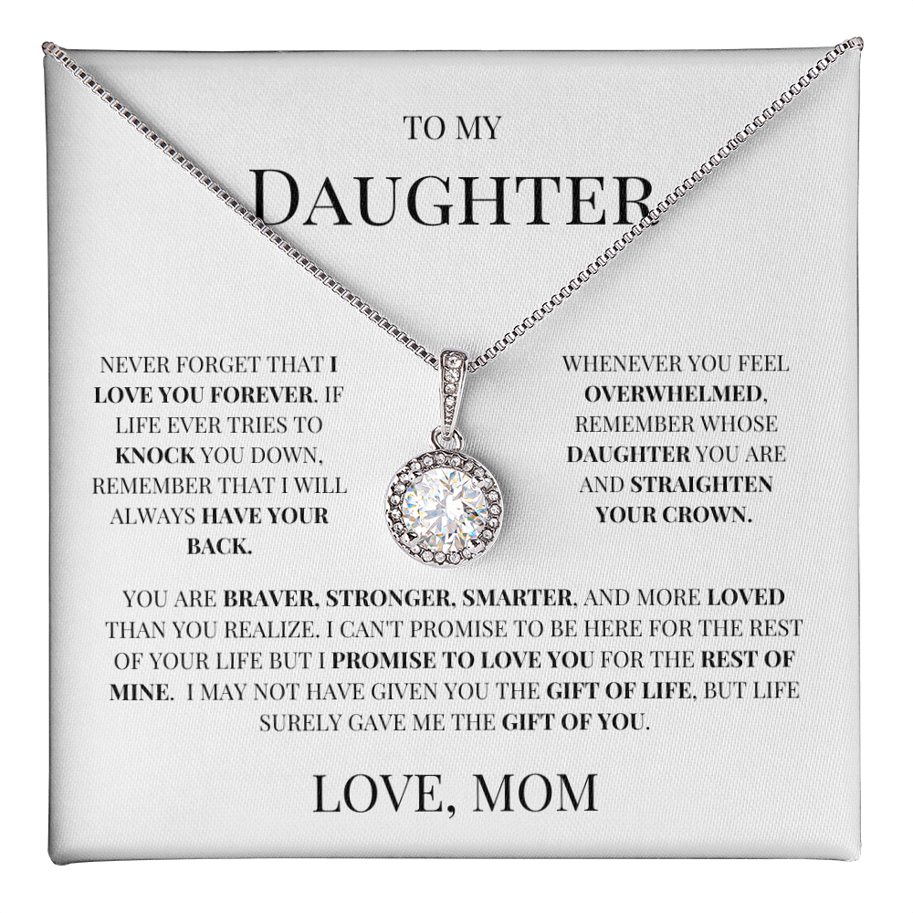 To My Daughter "Love Drop" Necklace - THE GIFT GIVER