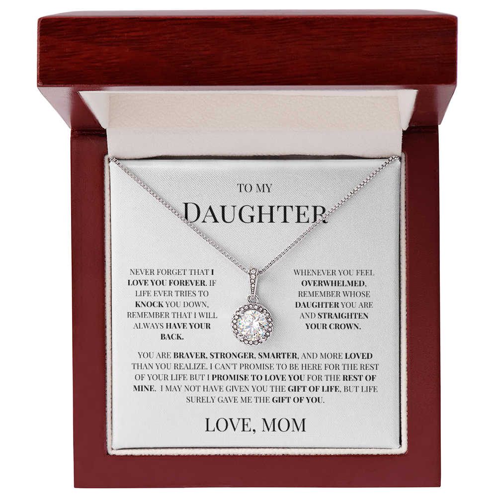 To My Daughter "Love Drop" Necklace - THE GIFT GIVER