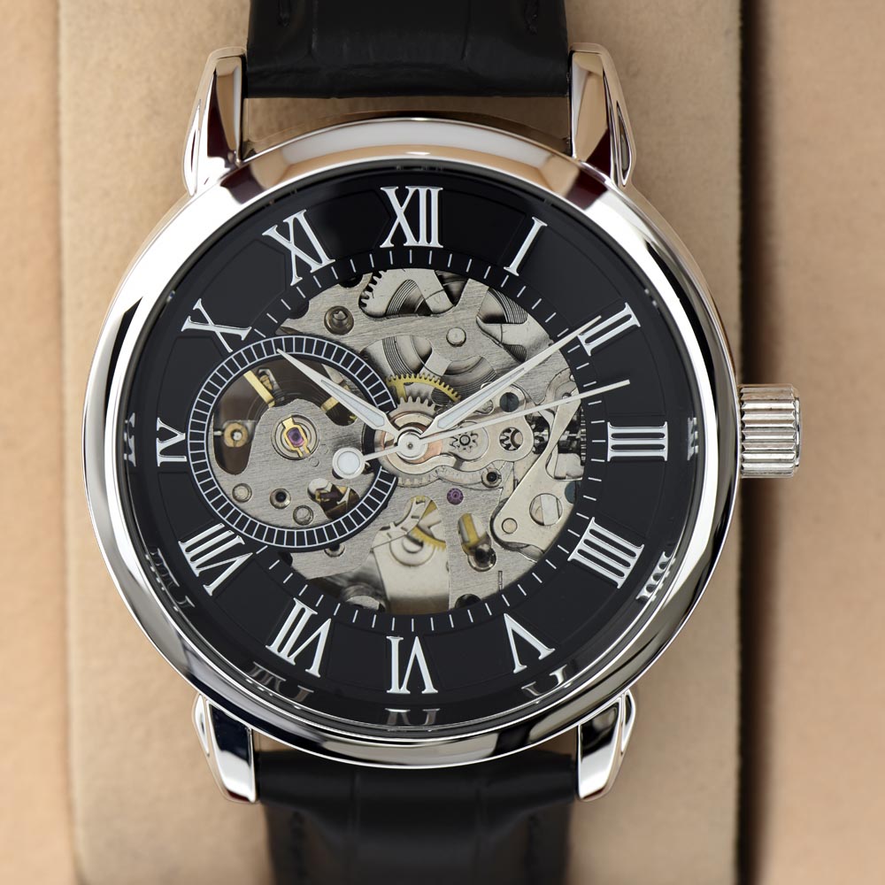 Watch Gift For Him -Custom Message Card Included Perfect For All Occasions