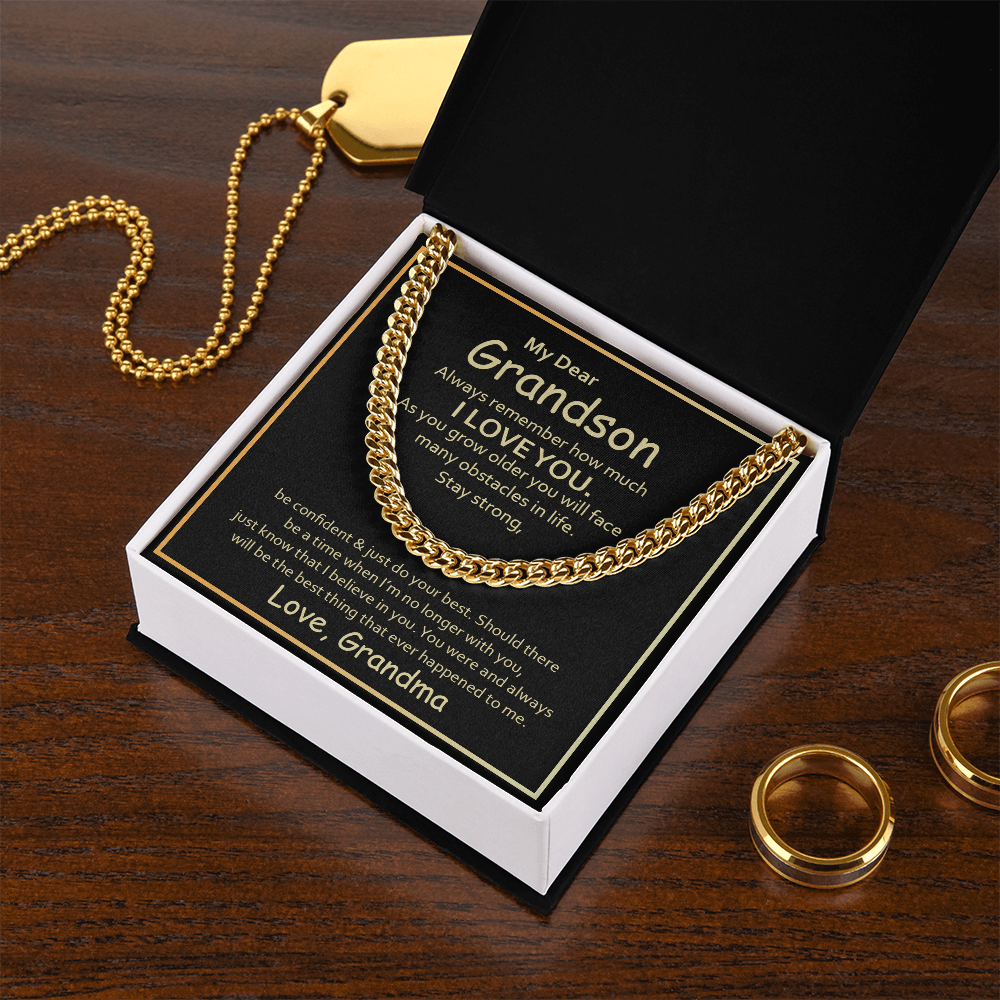Gift For Grandson - From Grandmother For All Occasions