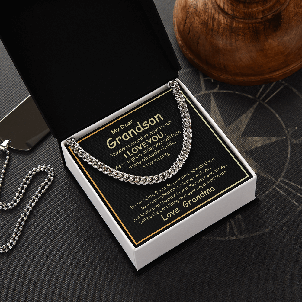 Gift For Grandson - From Grandmother For All Occasions