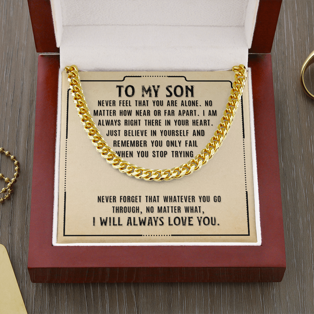 GIFT FOR SON - APPROPRIATE FOR ALL OCCASIONS