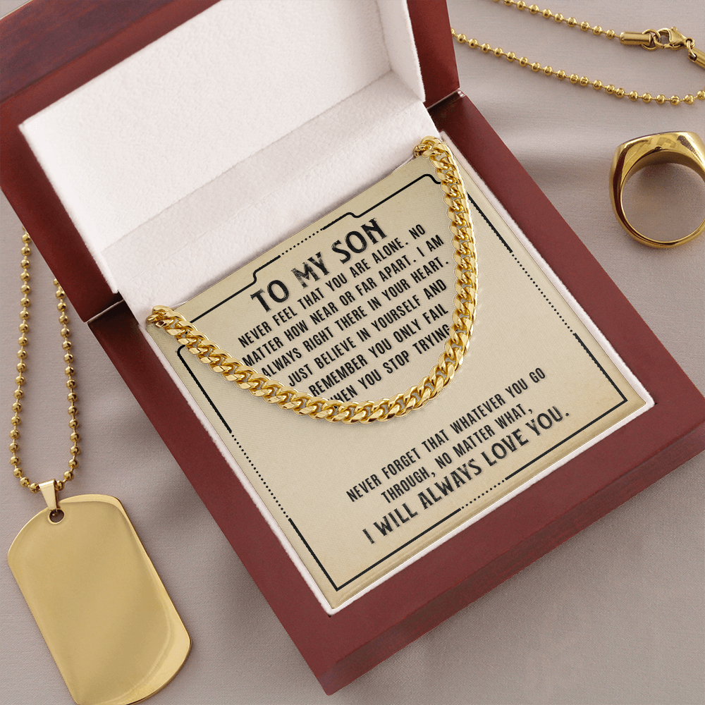 GIFT FOR SON - APPROPRIATE FOR ALL OCCASIONS