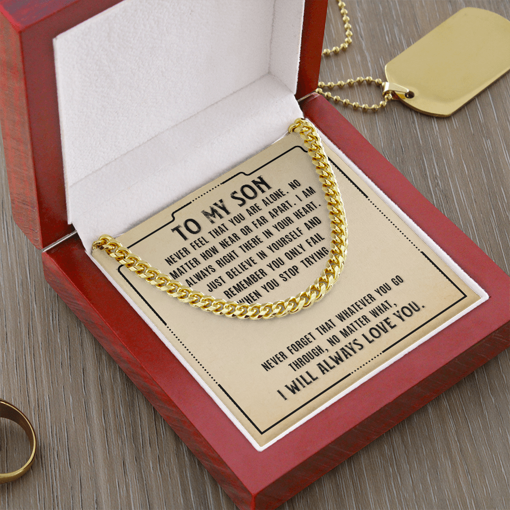 GIFT FOR SON - APPROPRIATE FOR ALL OCCASIONS