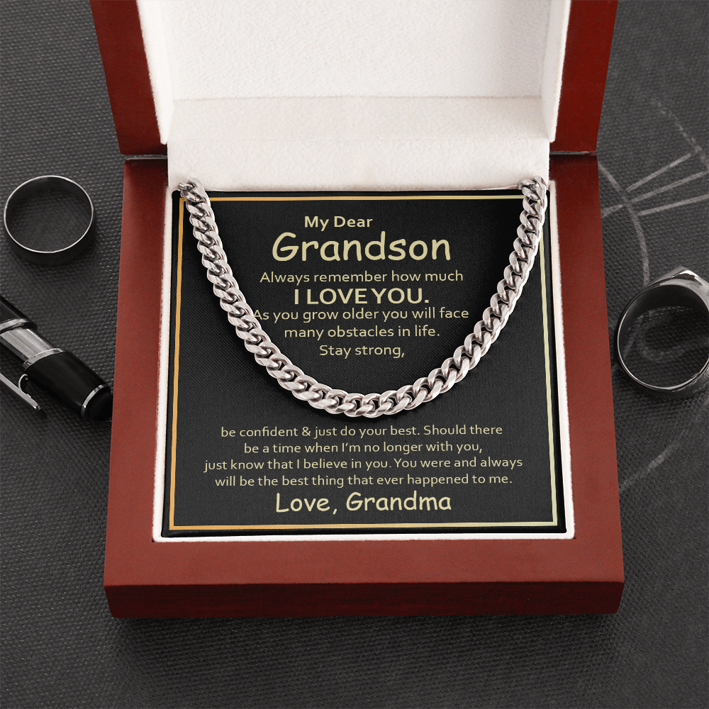 Gift For Grandson - From Grandmother For All Occasions