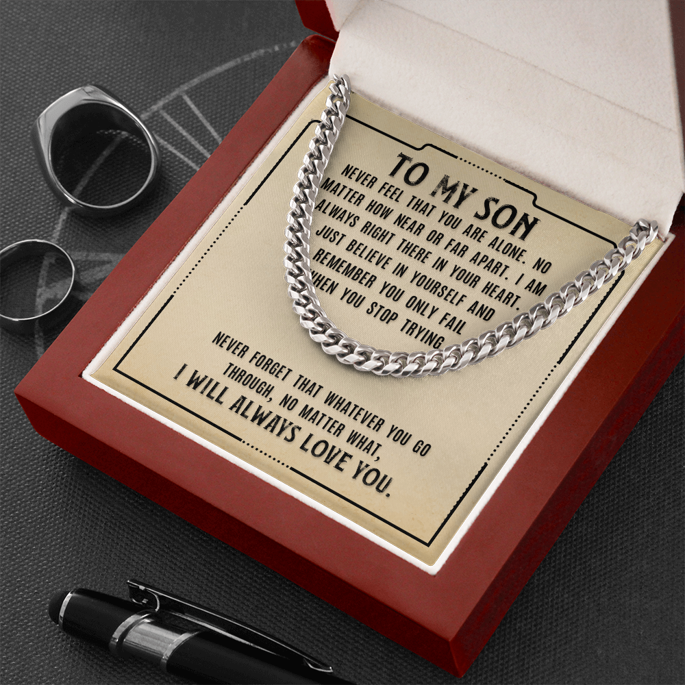 GIFT FOR SON - APPROPRIATE FOR ALL OCCASIONS