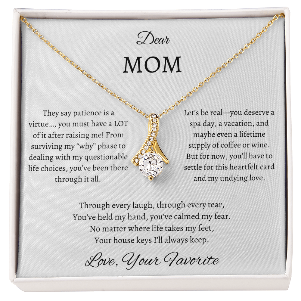 Custom Jewelry Gift For Mom From Favorite Child -Ideal For Any Occasion