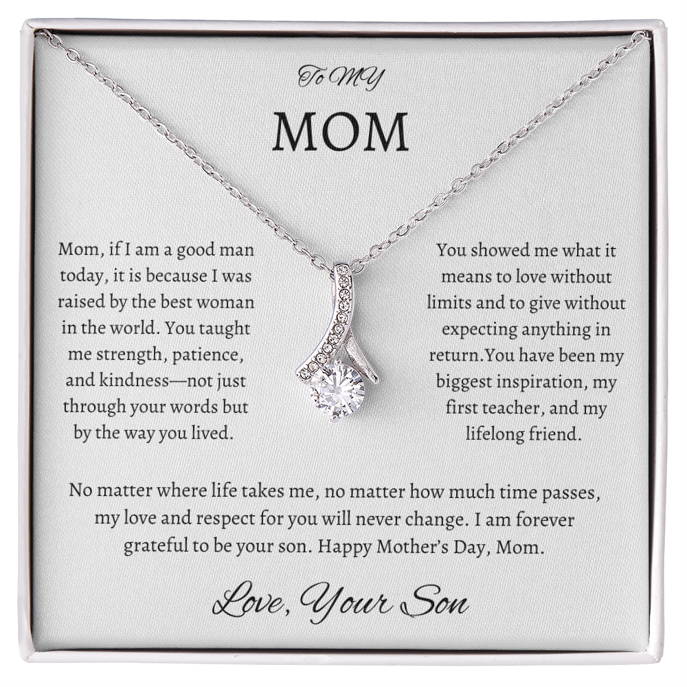 Necklace Gift For Mom From Son