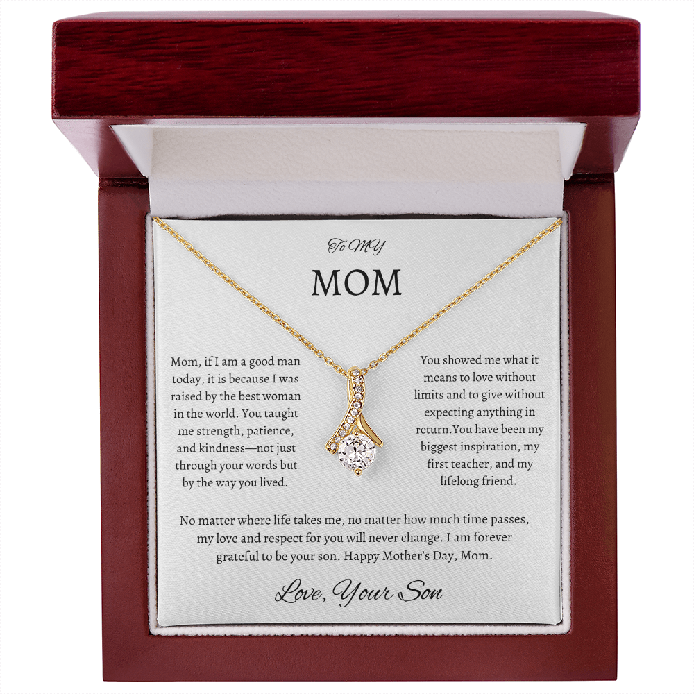 Necklace Gift For Mom From Son