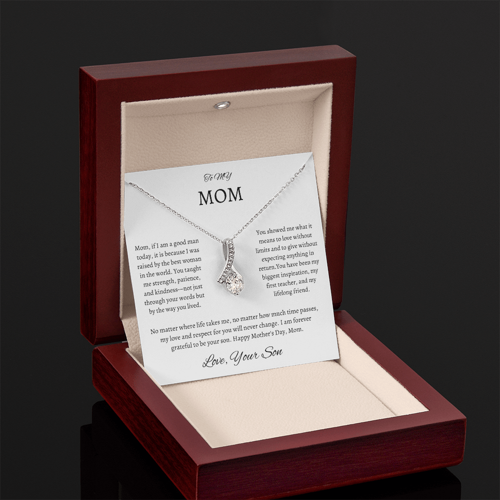 Necklace Gift For Mom From Son