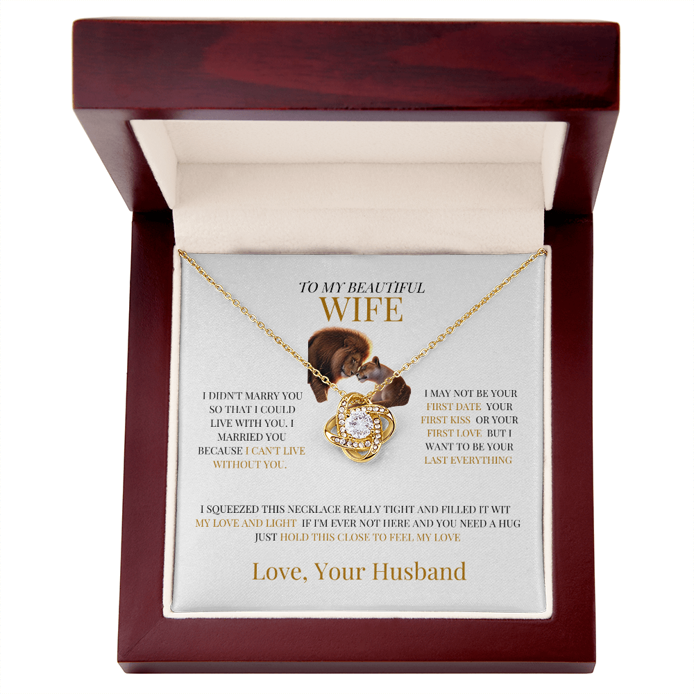 To My Wife "Forever Kind of Love" Necklace - THE GIFT GIVER