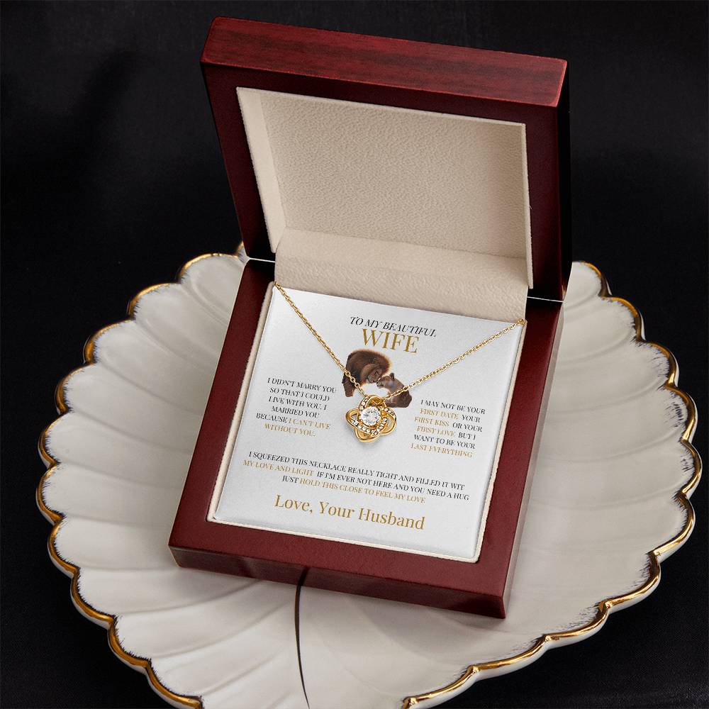 To My Wife "Forever Kind of Love" Necklace - THE GIFT GIVER