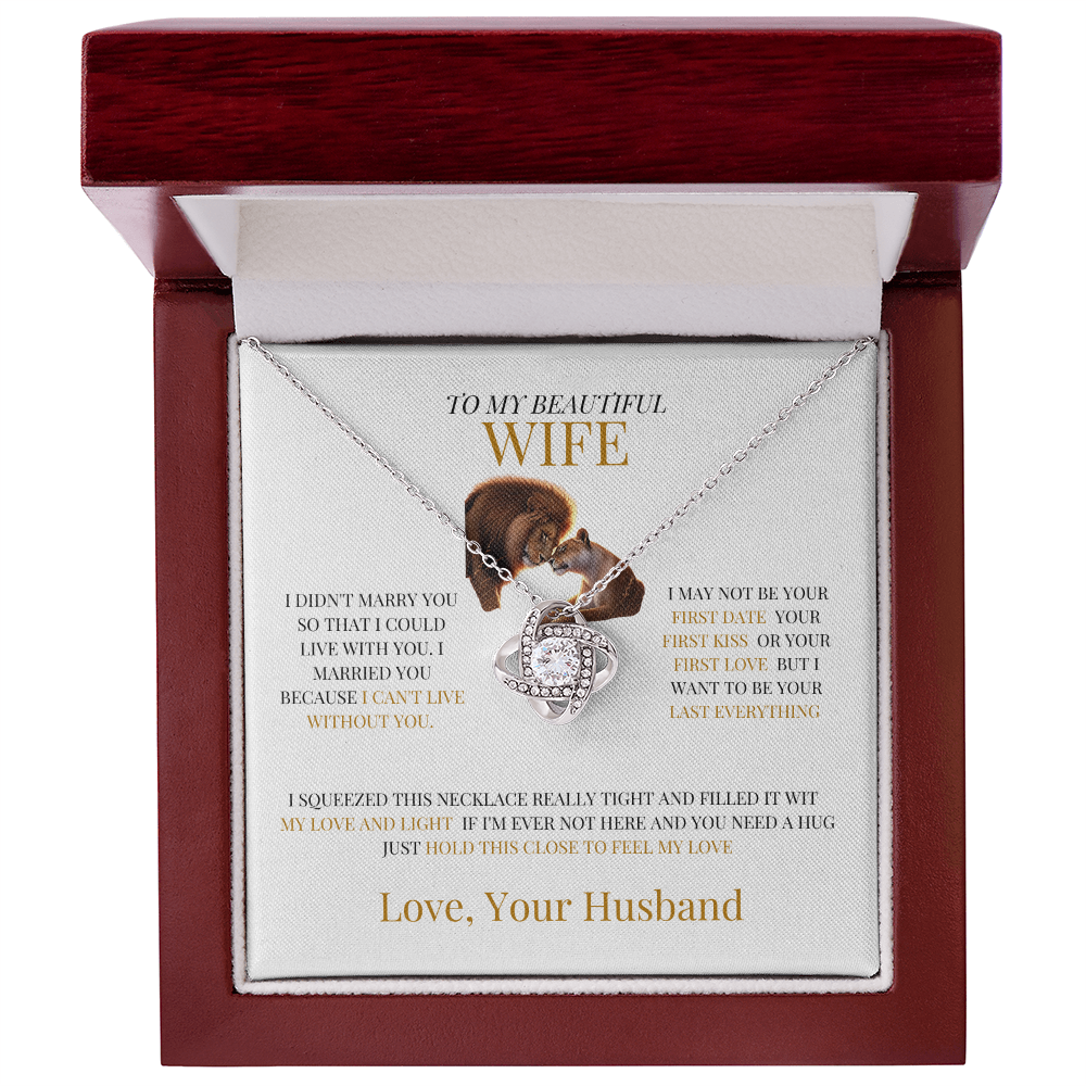 To My Wife "Forever Kind of Love" Necklace - THE GIFT GIVER