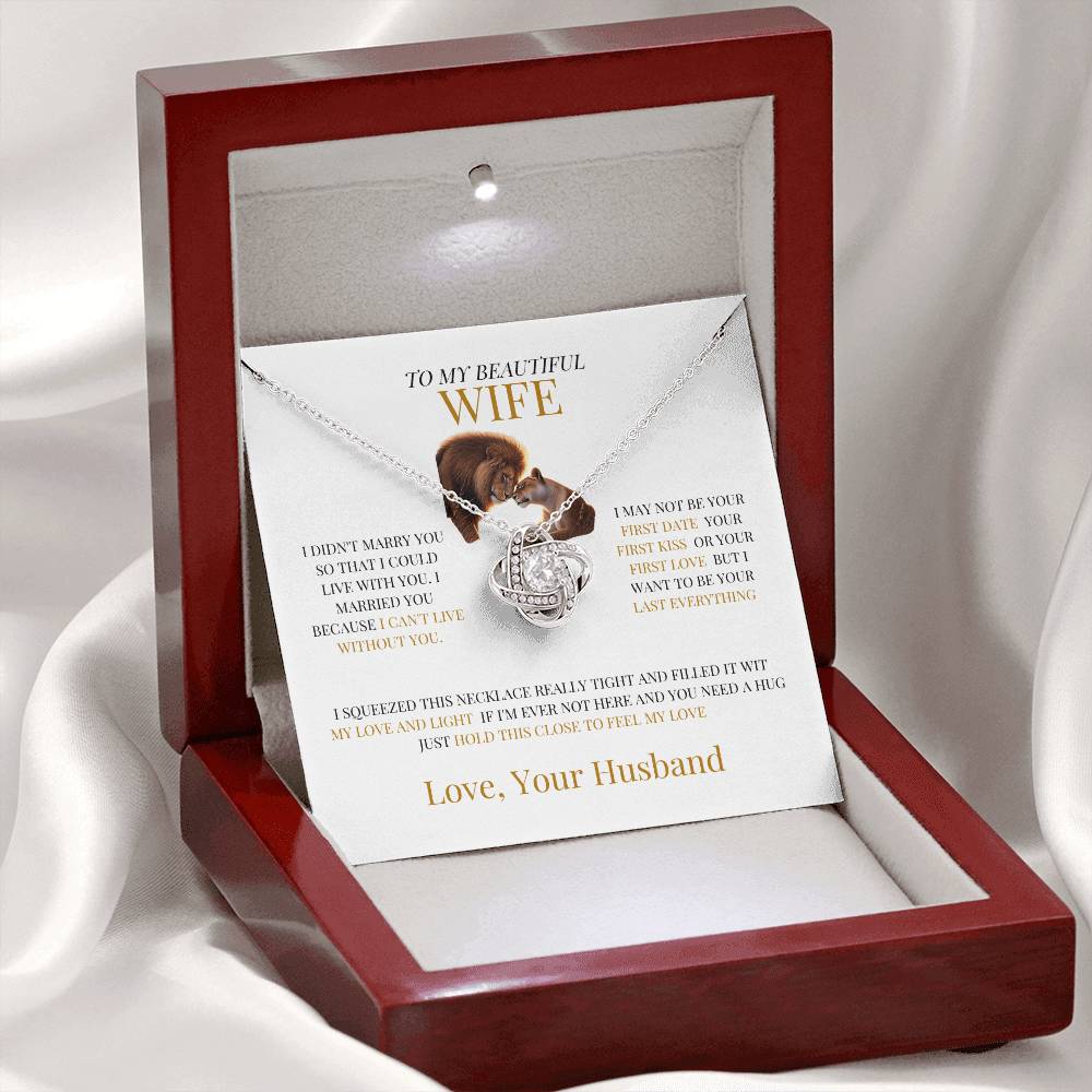 To My Wife "Forever Kind of Love" Necklace - THE GIFT GIVER