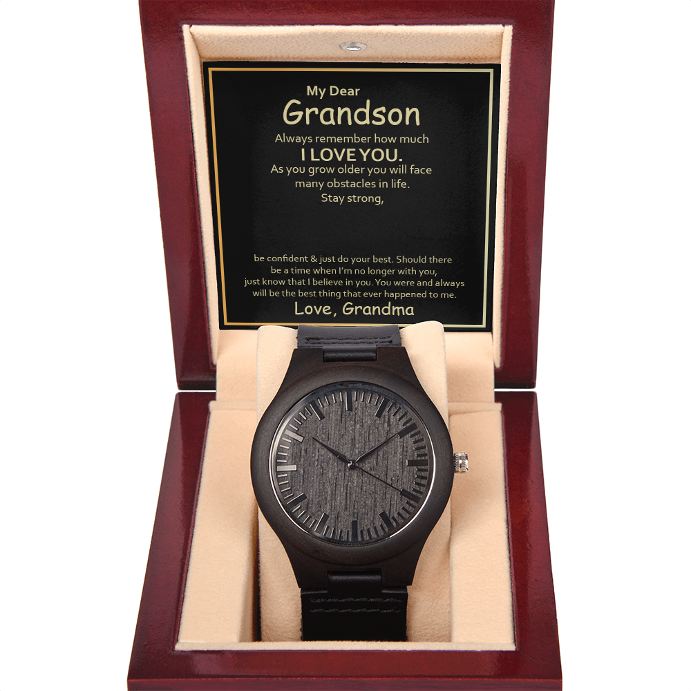 Gift For Grandson - From Grandmother For All Occasions