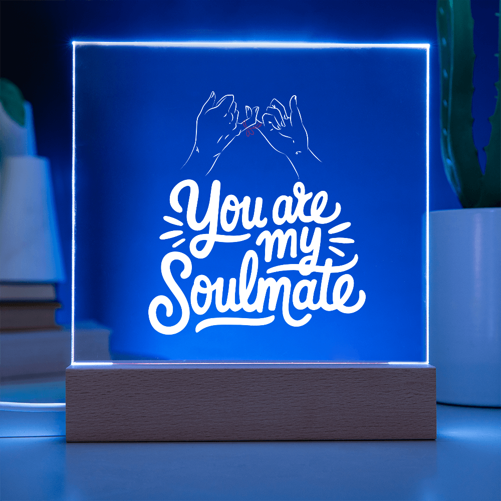 My Soulmate - LED Acrylic Plaque