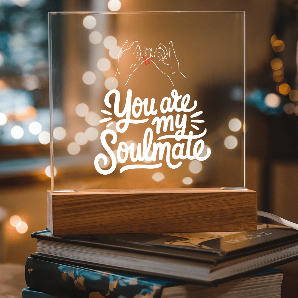 My Soulmate - LED Acrylic Plaque
