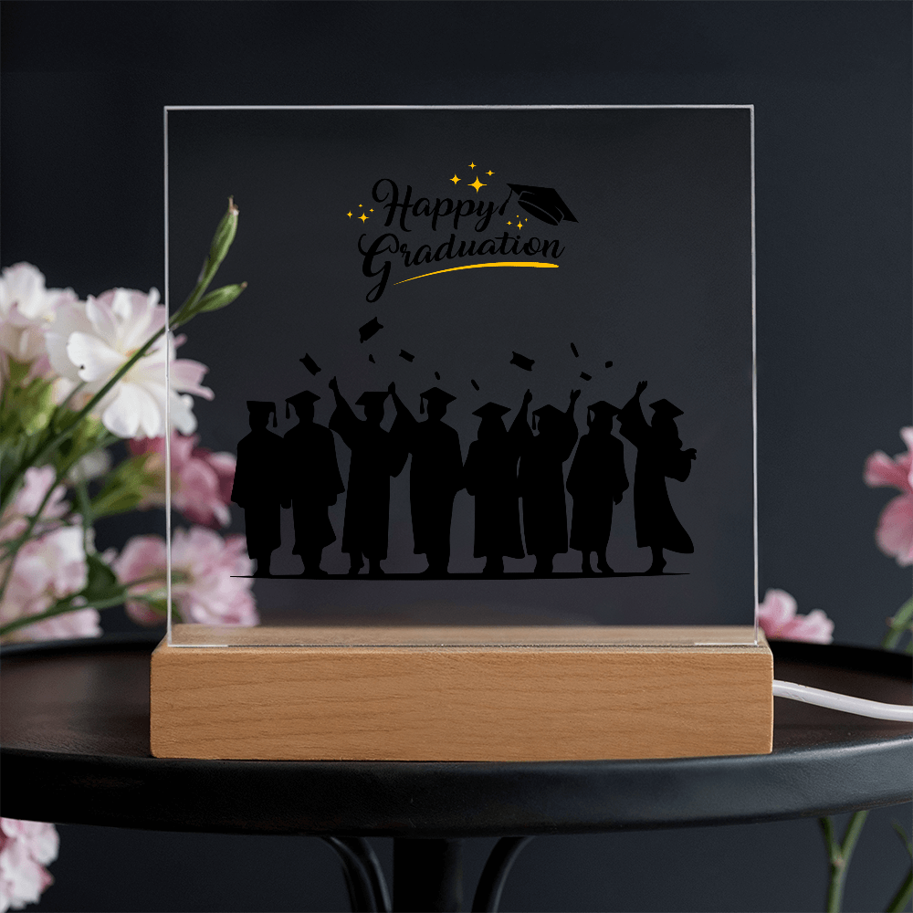 Happy Graduation - LED Acrylic Plaque