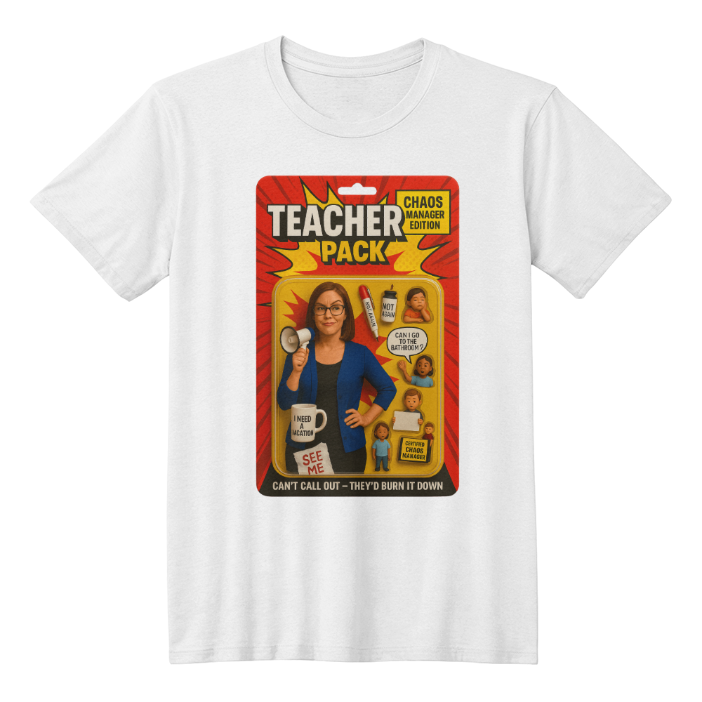 Custom Action Figure Tee – Turn Your Favorite Person into a Toy Hero!