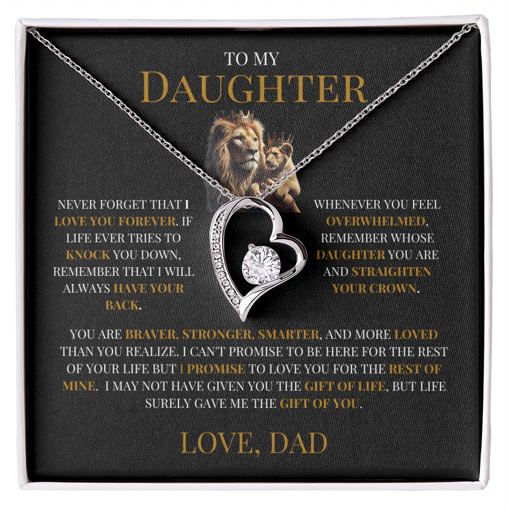 To My Daughter "Eternal Love Necklace" - THE GIFT GIVER