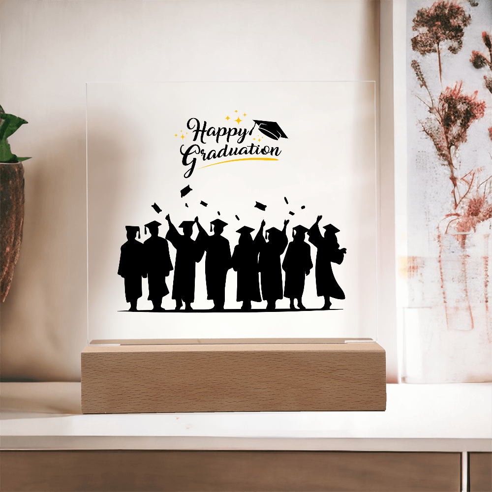 Happy Graduation - LED Acrylic Plaque