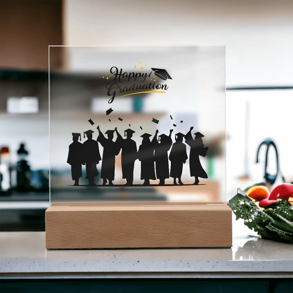 Happy Graduation - LED Acrylic Plaque