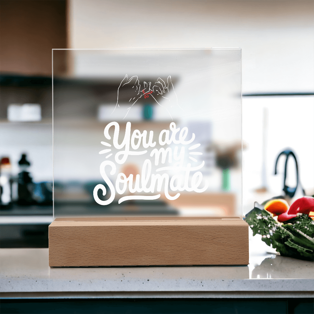 My Soulmate - LED Acrylic Plaque