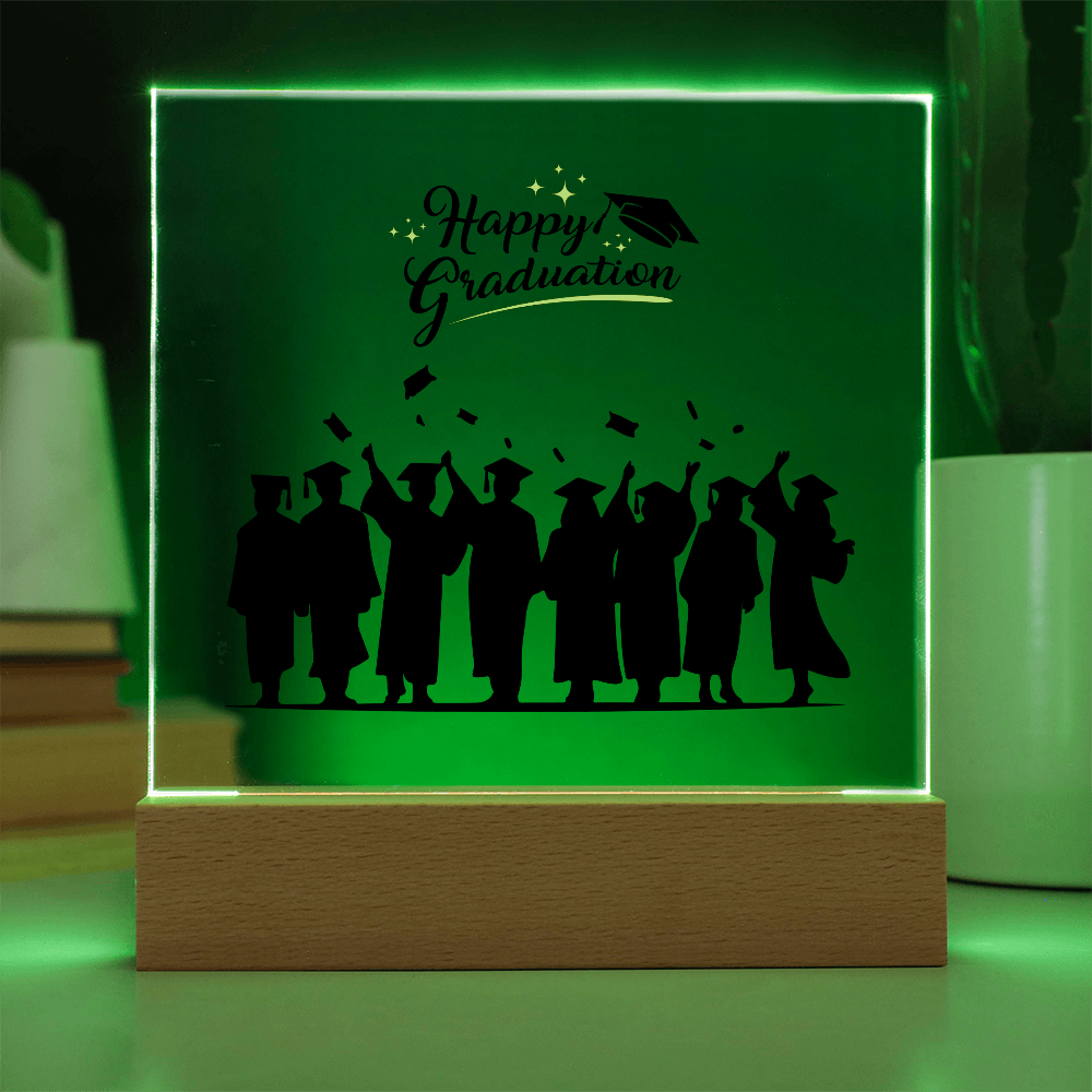 Happy Graduation - LED Acrylic Plaque