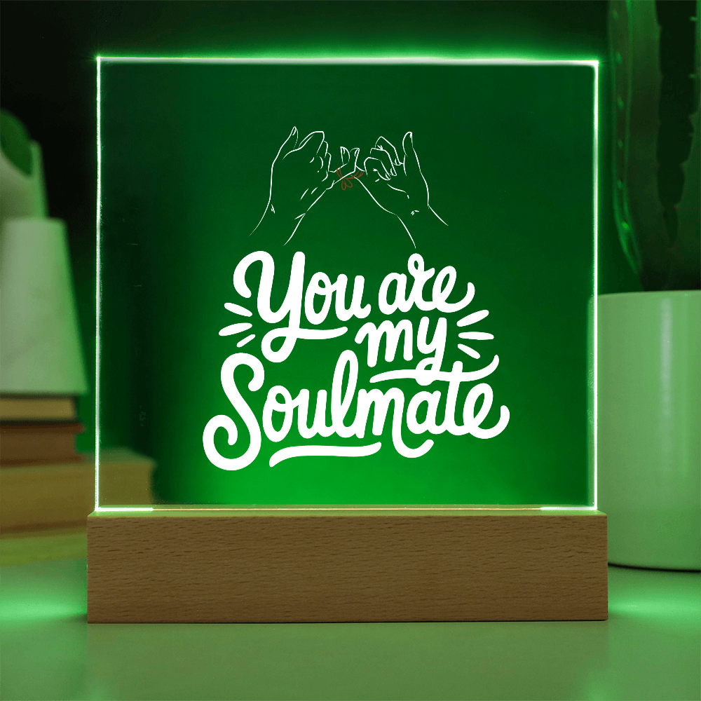 My Soulmate - LED Acrylic Plaque
