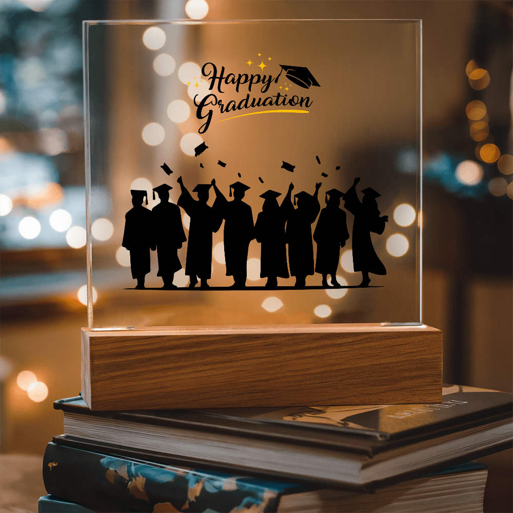 Happy Graduation - LED Acrylic Plaque