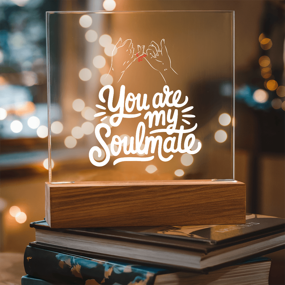 My Soulmate - LED Acrylic Plaque