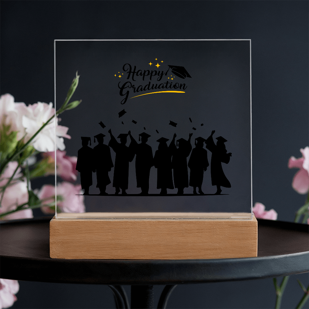 Happy Graduation - LED Acrylic Plaque