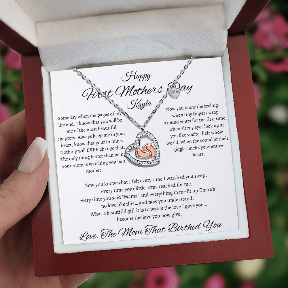 First Mothers Day Luxury Box Jewelry Gift For Daughter