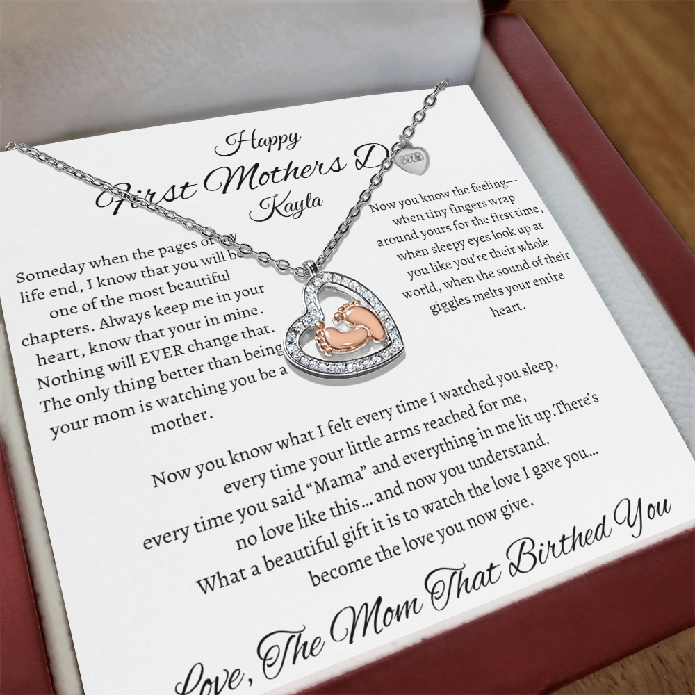 First Mothers Day Luxury Box Jewelry Gift For Daughter