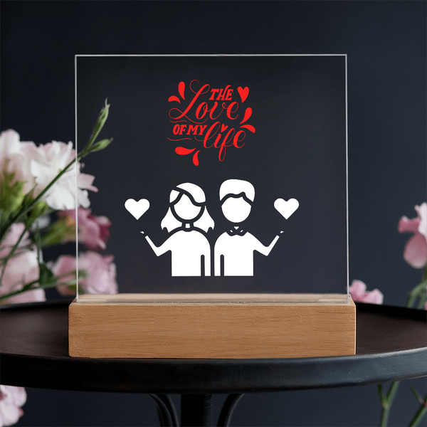 Radiant Love Light Plaque
