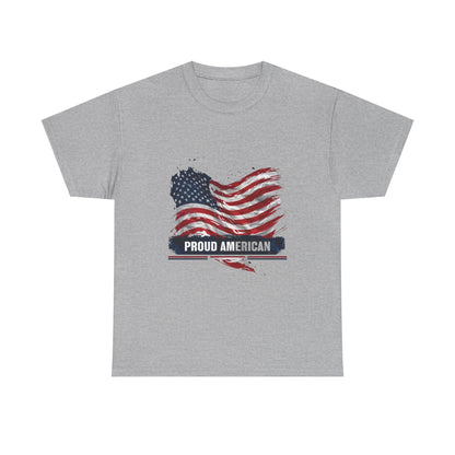Patriotic Tee, American Flag Shirt, USA Pride Top, Unisex Tee, 4th of July Apparel