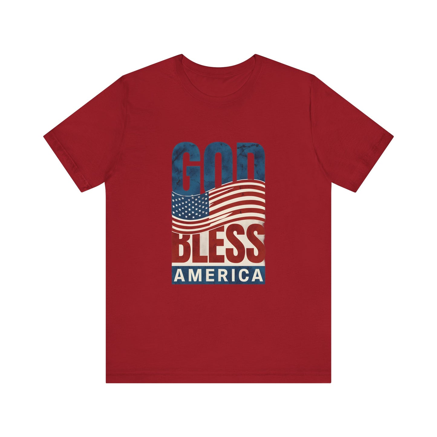Patriotic Tee, American Flag Shirt, USA Independence Day Top, Red White Blue Tee, Fourth of July T-shirt, Patriotic Clothing, Memorial Day - THE GIFT GIVER