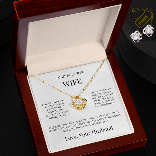 Necklace Gift for Wife – Love of My Life Pendant 