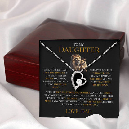 To My Daughter "Eternal Love Necklace" - THE GIFT GIVER