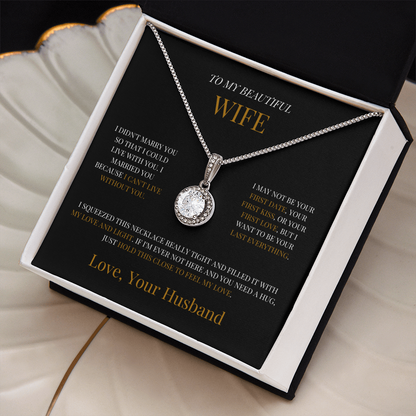To My Wife "My Love" Necklace - THE GIFT GIVER