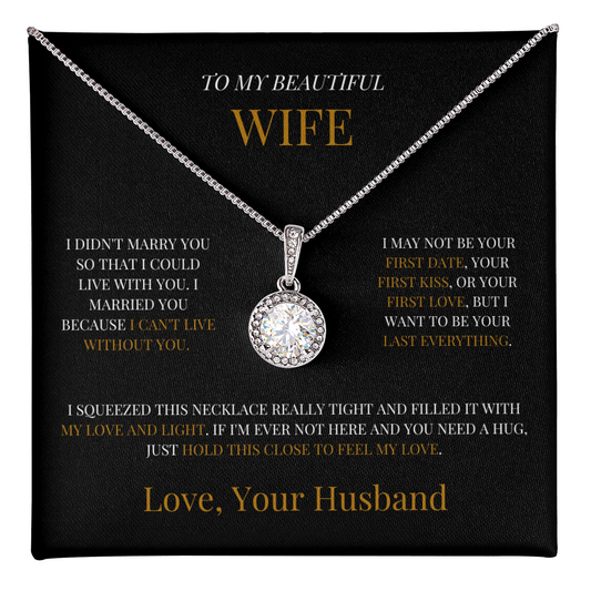 To My Wife "My Love" Necklace - THE GIFT GIVER
