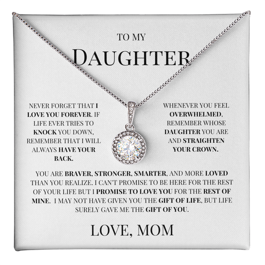 To My Daughter "Love Drop" Necklace - THE GIFT GIVER