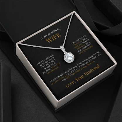 To My Wife "My Love" Necklace - THE GIFT GIVER